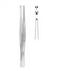 Pinza da dissezione standard con denti Kinefis 1: 2 - (16 cm) Pinza da dissezione standard con denti Kinefis 1: 2 - (16 cm)